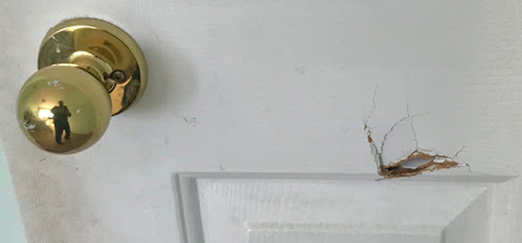 interior door hole repair Midway