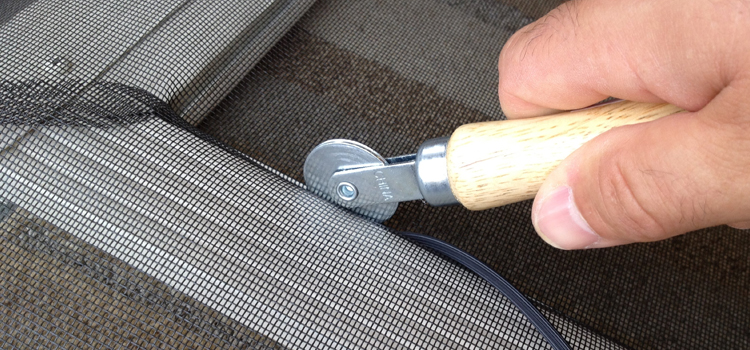metal screen door repair in Midway